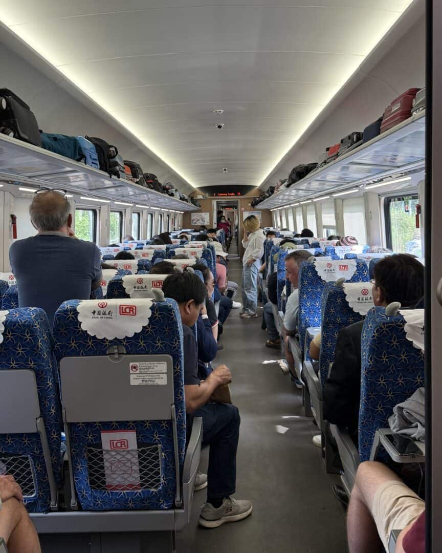 Second Class Laos-China Railways