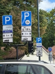 Parking in the Baltics Lithuania and Latvia