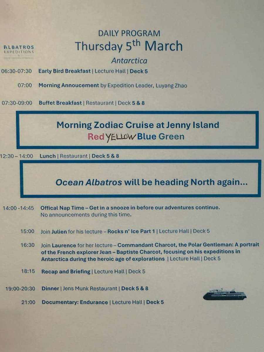 Life onboard Ocean Albatros