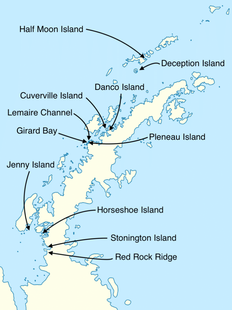 Itinerary Antarctica Ocean Albatros Itinerary
