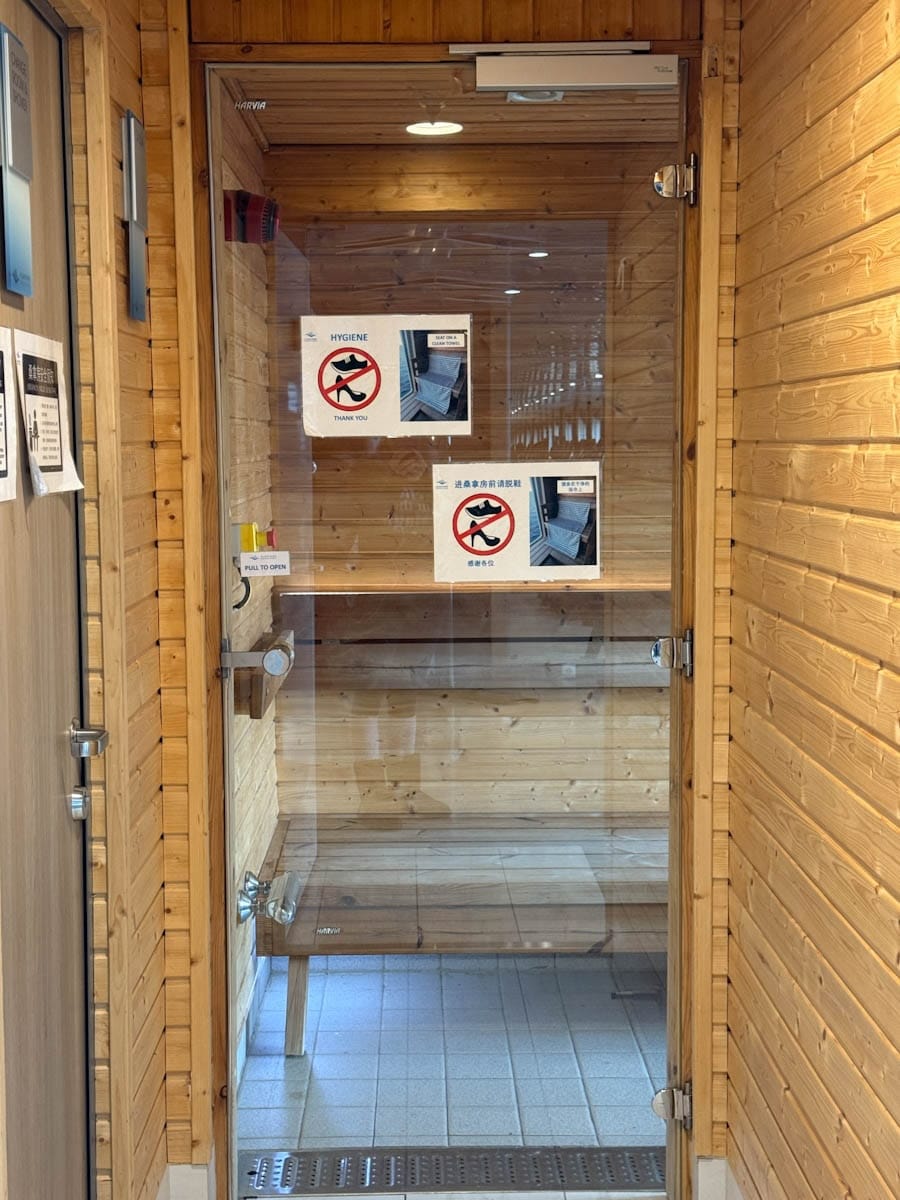 Ocean Albatros Sauna
